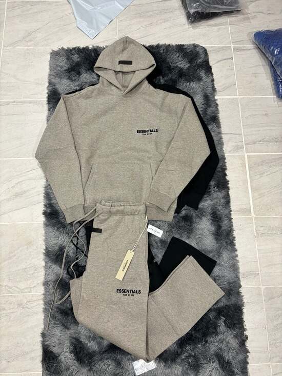 Fear of God Essentials Other - Fear Of God Essentials Dark Oatmeal 2 Piece Set FW22 In Large